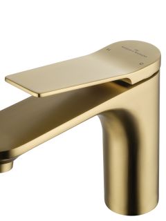 Смеситель для раковины Wonzon & Woghand WW-XH-010-BG брашированное золото